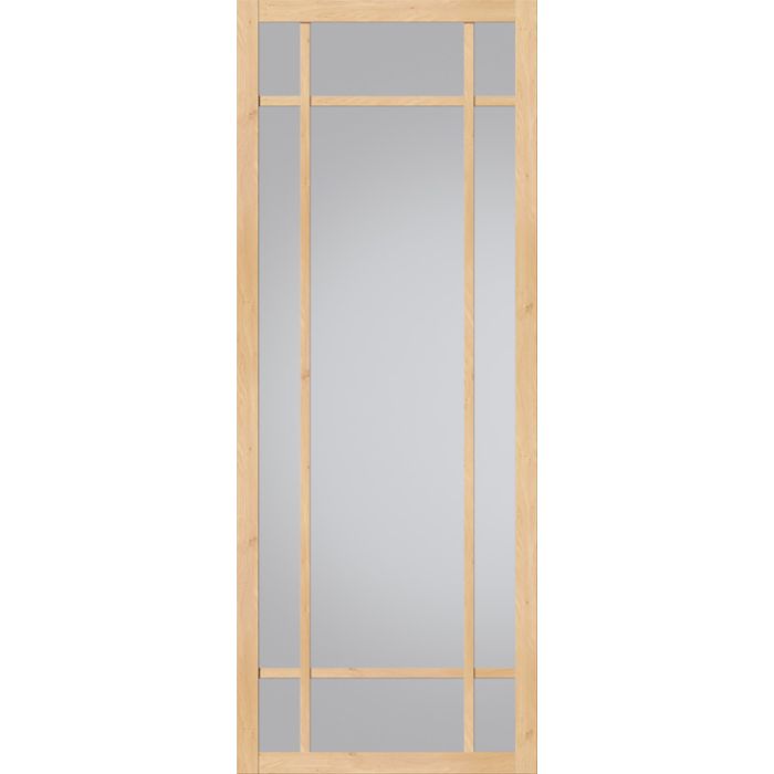 Svedex Nova Design NDB907 Glasdeur Licht eiken (maatwerk)
