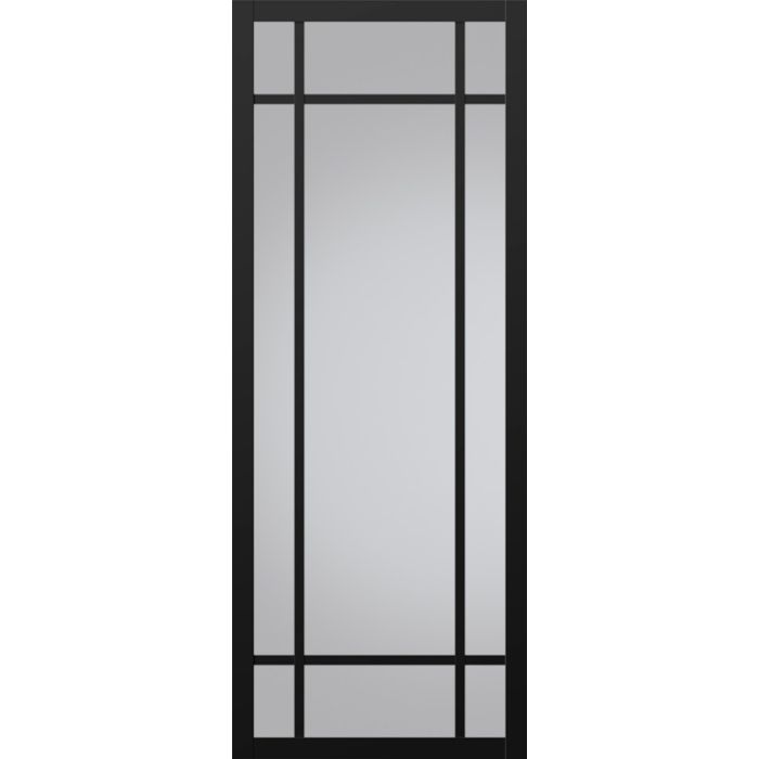 Svedex Nova Design NDB907 Glasdeur Diep Zwart (maatwerk)