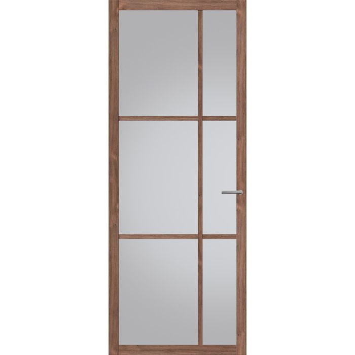 Svedex Nova Design NDB906 Glasdeur Donker eiken (maatwerk)