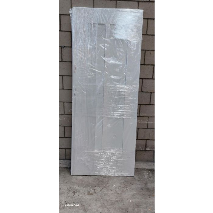 ** OUTLET** Weekamp WK 65010 93x231,5cm Binnendeur C3 Stomp (wit gegrond) incl slotgat