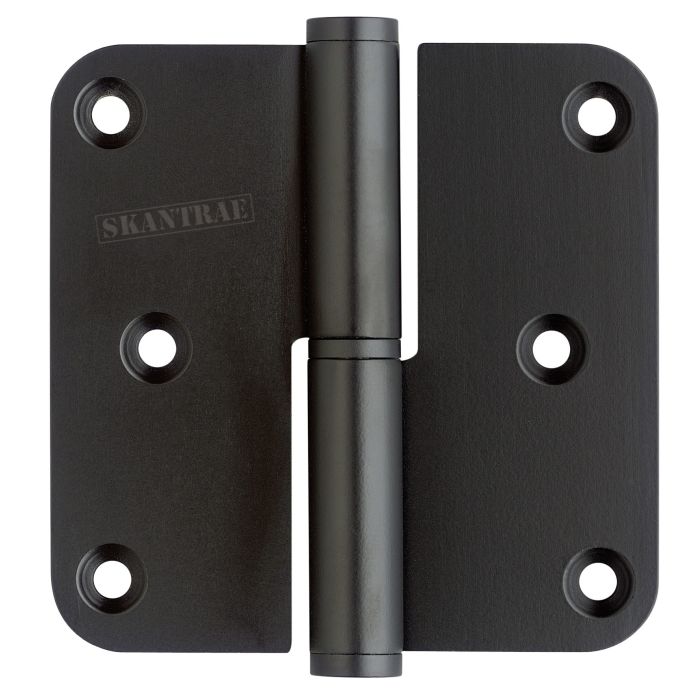 Skantrae Paumelle Scharnier 76x76mm Rechts Zwart