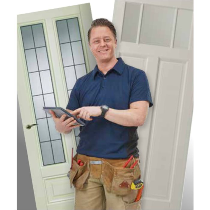 Montage glas tbvSkantrae binnendeuren (1 ruit)