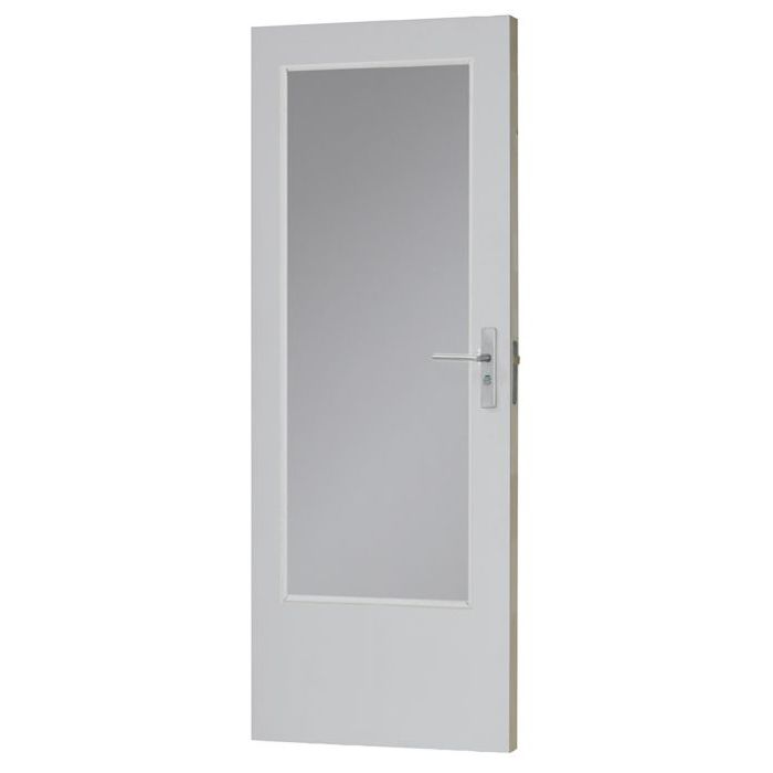 Skantrae boarddeur SKB 286 - met grote glasopening (excl glas) (70% PEFC)