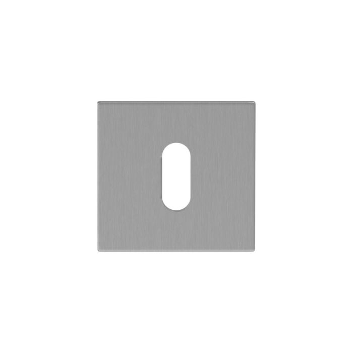 Sleutelrozet Squared FLAT RVS