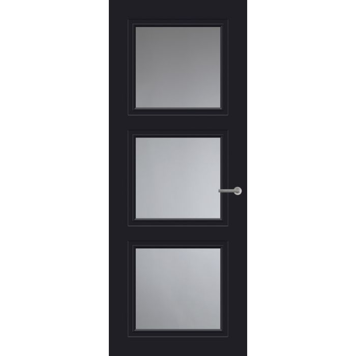 Svedex Cameo CE106 Glasdeur Diep Zwart (maatwerk)