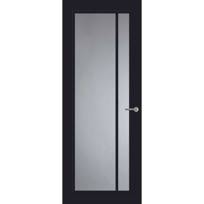 Svedex Front FR502 Glasdeur Diep Zwart (maatwerk)
