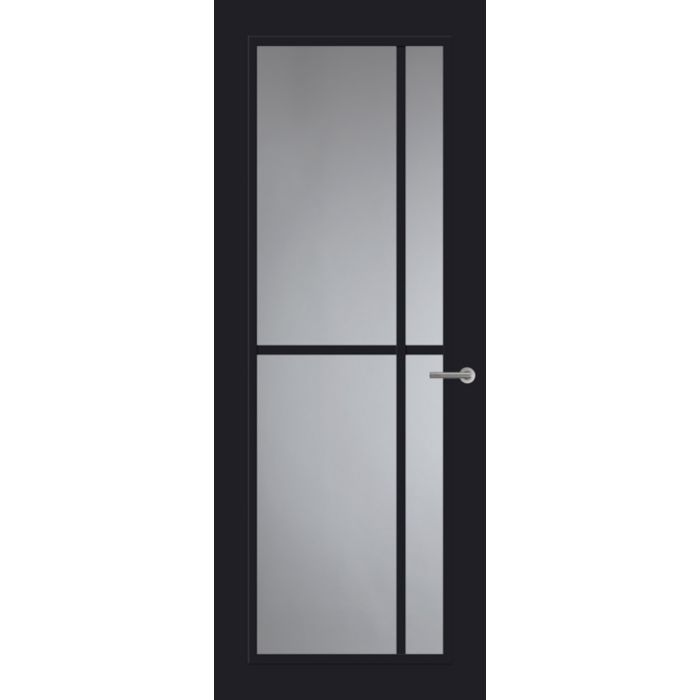 Svedex Front FR503 Glasdeur Diep Zwart (maatwerk)