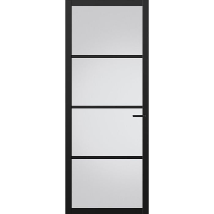 Svedex Nova Design NDB900 Glasdeur Diep Zwart (maatwerk)