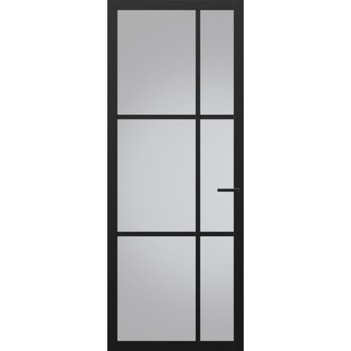 Svedex Nova Design NDB906 Glasdeur Diep Zwart  (maatwerk)