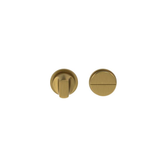 Toiletgarnituur Orbit MINIMAL mat messing