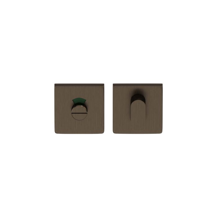 Toiletgarnituur Squared REGULAR brons