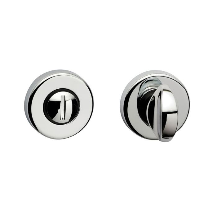 Weekamp Toiletgarnituur PVD Chrome rond
