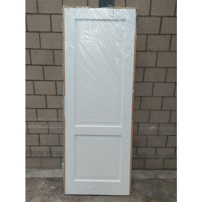**OUTLET** Weekamp binnendeur WK 6521 opdek 83x231,5 cm rechtsdraaiend (B2-profilering) grondverf (incl slotgatboring)