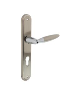 Intersteel Deurkruk Elen op schild profielcilindergat 72 mm chroom