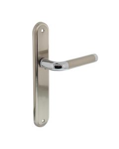 Intersteel Deurkruk Agatha op schild blind chroom