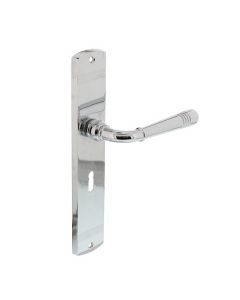 Intersteel Deurkruk Emily op schild sleutelgat 56 mm chroom