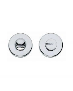 Intersteel Rozet toilet-/badkamersluiting rond verdekt kunststof chroom 8 mm