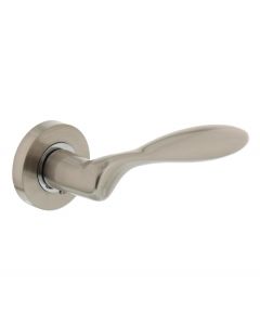 Intersteel Deurkruk George op rozet nikkel mat