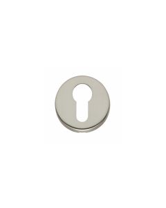 Intersteel Rozet met profielcilindergat rond verdekt nikkel mat