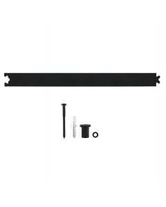 Intersteel Schuifdeursysteem – tussenrail 45 cm mat zwart