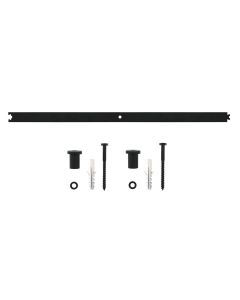Intersteel Schuifdeursysteem – tussenrail 90 cm mat zwart