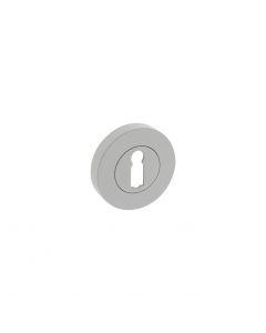 Intersteel Rozet met sleutelgat rond ø52x10 mm wit