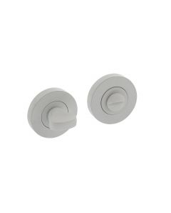 Intersteel Rozet met toilet-/badkamersluiting rond ø52x10 mm wit