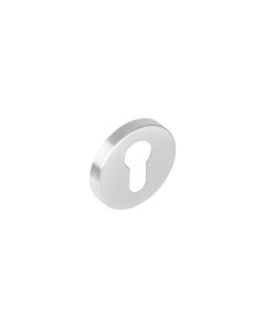 Intersteel Rozet profielcilindergat rond nokken rvs geborsteld 53mm