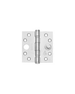 Intersteel Kogellagerscharnier 89x89x3mm recht tot 80 kilo rvs geborsteld