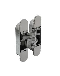 Intersteel Scharnier 130 x 30 mm zamak – nikkel 3D verstelbaar
