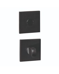 Intersteel WC-sluiting verdekt 53x53x6mm met stift 6-8mm PVD zwart