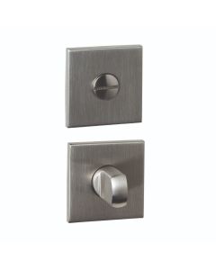 Intersteel WC-sluiting verdekt 53x53x6mm met stift 6-8mm rvs