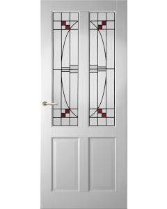 Weekamp Glas-in-Lood 4 tbv binnendeur WK 6542