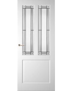Weekamp Glas-in-Lood 2  tbv binnendeur WK 6552