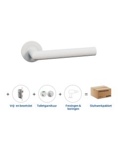 Skantrae Sluitwerkpakket 2010 Orbit toilet WIT