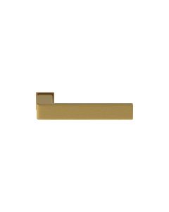Deurkruk Quadrate 28 MINIMAL mat messing