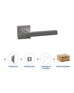 Skantrae Sluitwerkpakket 2035 Squared cilinder RVS