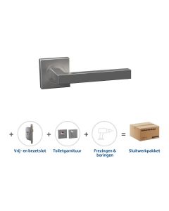Skantrae Sluitwerkpakket 2034 Squared toilet RVS