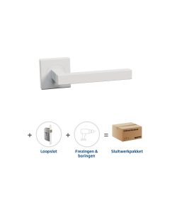 Skantrae Sluitwerkpakket 2041 Squared 16 Regular loop WIT