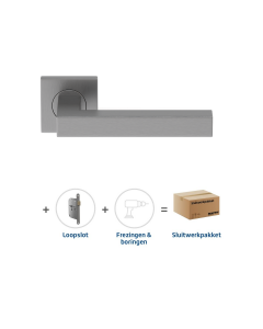 Skantrae Sluitwerkpakket 2059 Squared 20 regular loop RVS