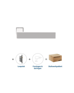Skantrae Sluitwerkpakket 816 Quadrate 28 minimal loop WIT
