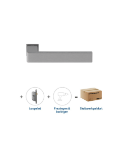 Skantrae Sluitwerkpakket 817 Quadrate 28 minimal loop RVS