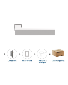 Skantrae Sluitwerkpakket 834 Squared 20 minimal cilinder WIT