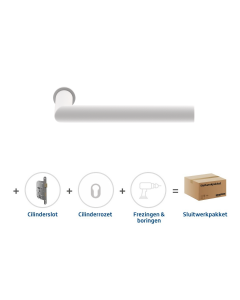 Skantrae Sluitwerkpakket 921 Orbit 19 minimal cilinder WIT