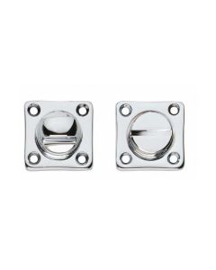 Intersteel Living - WC sluiting 8MM VIERKANT 38X38X5MM 0016.318360 (chroom)