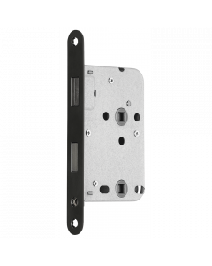 Mauer 1545 Bad/WC slot RVS met magneetschoot en zwarte voorplaat