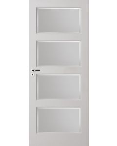 Skantrae Facet satinato veiligheidsglas tbv binnendeur E035