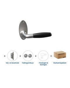 Skantrae Sluitwerkpakket 2049 Foligno toilet MAT NIKKEL