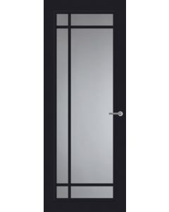 Svedex Front FR514 Glasdeur Diep Zwart (maatwerk)