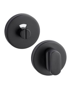 Weekamp Set Toiletgarnituur Black rond 53 mm